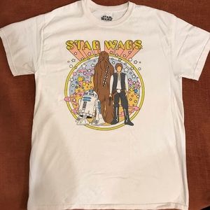 Hans Solo Chewbacca R2D2 Graphic Tee